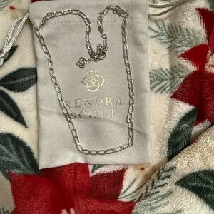 Kendra Scott Silver Merrick Chain Necklace